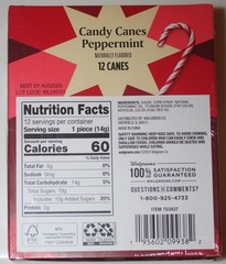 Joybrite (3-PACK) Peppermint Candy Canes (36 Canes) Individually Wrapped 18 oz