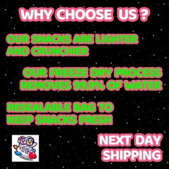 Freeze Dried Candy- Pineapple Tajin Space Rocks- 3oz Bag Variety Crunchy Candy