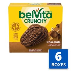 belVita Chocolate Breakfast Biscuits 30 Count Crunchy Wholesome Snacks