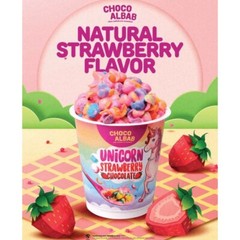 Chocoalbab Unicorn Strawberry Chocolate (1 quantity 3 pieces for 38.00)