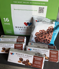 World’s Finest Chocolate Continental Almonds & Chocolate Pretzels Assortment