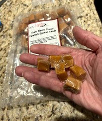 Classic Chewy Caramel Squares Candy Individually Wrapped (1 Pound Pack)