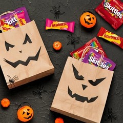 Skittles, Starburst Fun Size Chewy Candy Assorted Variety, Individually Wrapp…