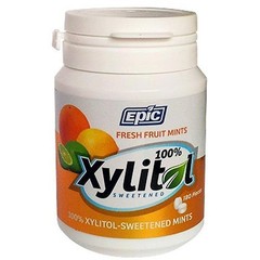 Epic Fresh Fruit Xylitol Sweetened Mints 180 Count 1G 3 Pack