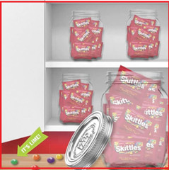 Skittles Original Bulk Chewy Candy Fun Size 4-pound box