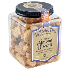La Dolce Vita Classic Almond Biscotti 34 oz.