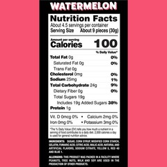 , Sour Gummy Candy, Watermelon, 12 Pack of 5oz Bags, Fat Free, Gluten Free