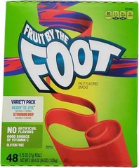 Fruit by the Foot Fruit Snacks Variety Pack Net Wt (48Count/0.75 Oz Net Wt 36