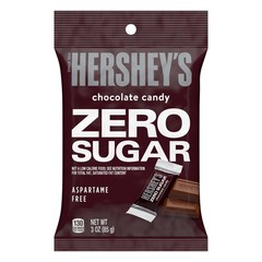 Hershey Zero Sugar Variety Caramel Filled Chocolates Patties Peanut Butter 3 Oz