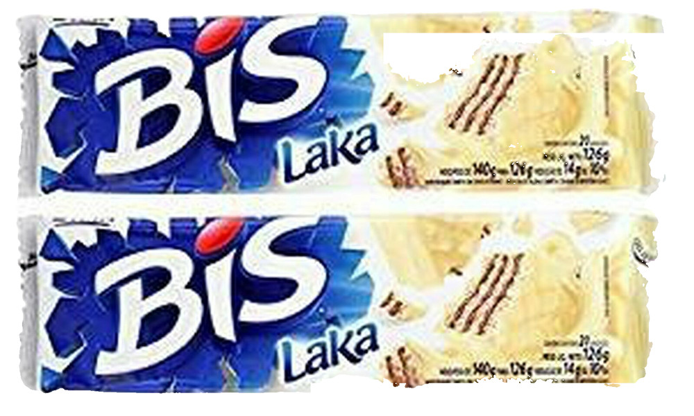 Lacta – Bis – White Chocolate Wafer – 4.44 Oz (PACK OF 2) | Wafer Recheado