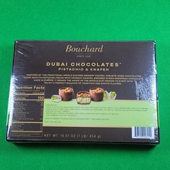 Bouchard Luxurious Dubai Chocolate With Pistachio & Knafeh, 41 Pieces (16.01 oz)