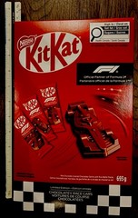 Nestle Kit Kat F1 Limited Edition Chocolate Cars