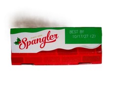 Two 12 Count Packs- 24 Total Spangler Natural Peppermint Candy Canes Fresh