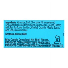 SkinnyDipped Dark Chocolate Candy Cocoa Almonds Snack Bag 3.5oz (10 Pack)