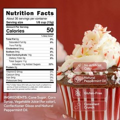 Versatile 19 OZ Crushed Peppermint Pieces – Perfect for Baking & Holiday Gifts