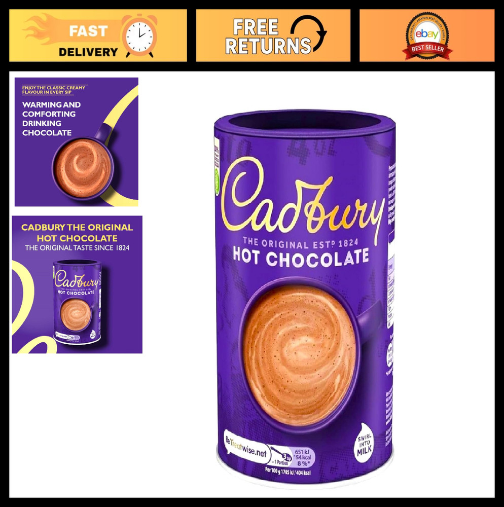 Rich Drinking Chocolate Mix – 17oz (500g) – Gourmet Hot Cocoa Powder