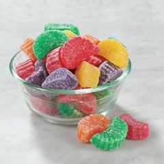 ASSORTED FRUIT JELLY SLICES CANDY – Varied – ,SHIPS FREE