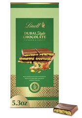 Lindt Dubai Style Chocolate Bar (5.3 oz/150g), Delicious Pistachio & Kadayif