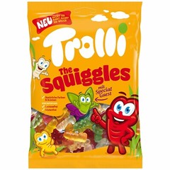 TROLLI The Squiggles Fruit Flavour Jelly Shape Bag 1000g 35.2oz
