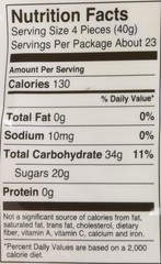 Sunkist® Individually-Wrapped Fruit Gems 32OZ (2 LB) Pouch