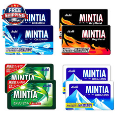 Mintia Assortment 0.2Oz 4Types × 2Pcs Japanese Tablet Candy