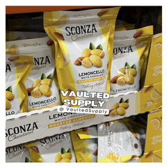 Sconza Limoncello White Chocolate Almonds 2 Pack 24oz Each Costco Size