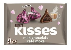 HERSHEY’S Kisses Milk Chocolate Cafe Moka Heart Foil Limited Edition