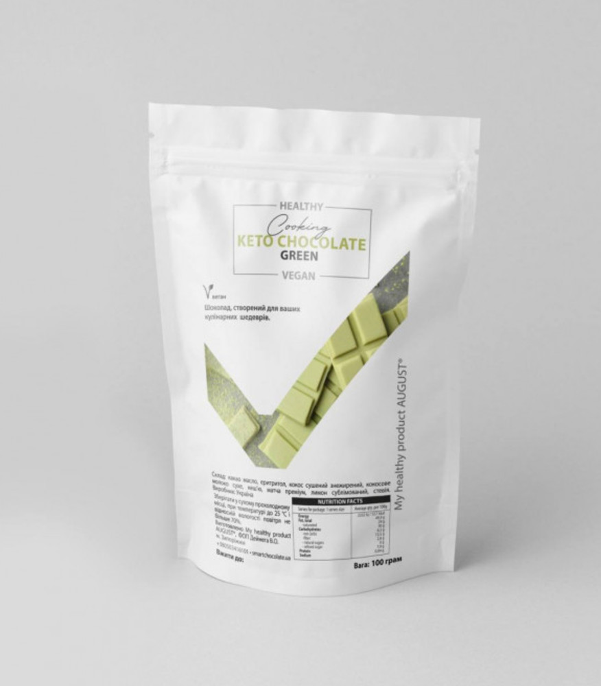 Vegan Natural КETO cooking green 250g ECO