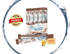 Hawaii Selection Ice Coffee – 100% Kona Coffee Freeze Dried Instant Stick 10 ct