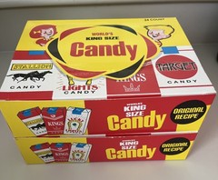 World King Size Candy Cigarettes 2 Boxes 48 Packs Total Bulk Sticks Candies