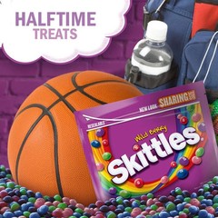 Skittles Wild Berry Chewy Candy, Sharing Size – 15.6 Oz Bag – Free Shipping