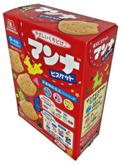 Japan Biscuit Morinaga Manna Biscuits 86g × 5 boxes