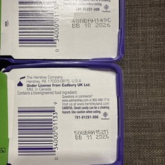 Cadbury Mini Creme Egg Chocolate Candy – 12ct 3.8 oz Tray – Lot of TWO