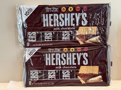 Hershey’s Milk Chocolate Candy Full Size Bars 2 Pack 20 Total Bars