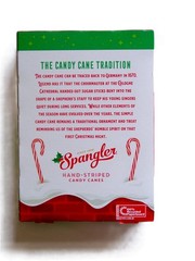 Two 12 Count Packs- 24 Total Spangler Natural Peppermint Candy Canes Fresh