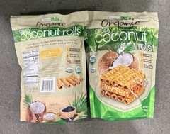 2 Tropical Fields Organic Coconut Rolls 11oz