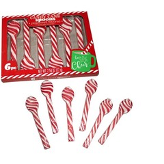 CANDY CANE Spoons, peppermint flavored, 1 box