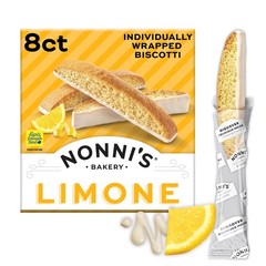 Italian Lemon Cookies Limone Biscotti Individually Wrapped Biscotti Snacks