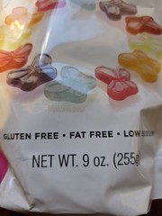 Albanese Mini Gummi Butterflies 1 Bag 9oz Gummy Candy Gluten Free 6 Flavors