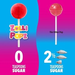 Clean Teeth Lollipops, anti Cavity, Sugar-Free Candy, Natural Fruit Flavor Varie