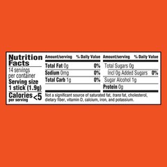 Trident Sugar Free Gum, Tropical Twist Bulk Sticks 14 to 140 Sticks Always Fresh