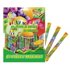 6x Din Don Jelly Ice Bar Peg Bag Bulk Sweet Treats New Sealed Fresh 13oz