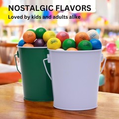 Chewing Bubble Gum for Kids – 1 Inch Large Gumballs – 3.5 OZ Gum Balls – Assorte