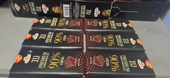 3 pack 100g Premium Dark Chocolate. Golden Tree chocolate. 90% Dark chocolate.