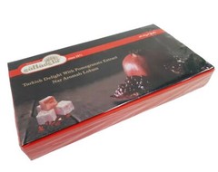 Gulluoglu (Pomegranate) Turkish Delight, 1.1 lb – 500 gr (Pack of 1)