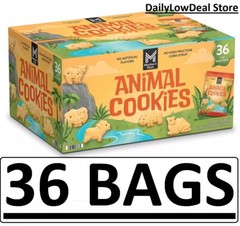 36 Bags – Members Mark Animal Cookies 2 oz Each (72 oz) FREE SHIPPING