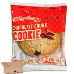 Otis Spunkmeyer Individually Wrapped Chocolate Chunk Cookies, 2 Ounce, 72 Count