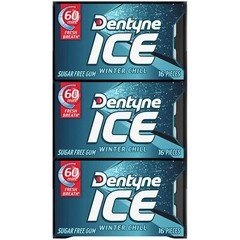 DENTYNE Fire Spicy Cinnamon, Ice Artic Chill, Spearmint, Peppermint Chewing Gums