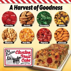 Gourmet Holiday Fruitcake Gift Pack | Dark Recipe with Fruits & Nuts