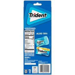 Trident Original Sugar Free Gum, Value pack, 8 packs of 14 Regular Size Pieces